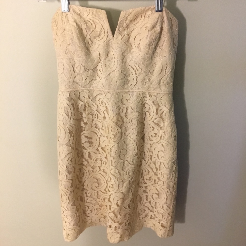 J.Crew strapless dress